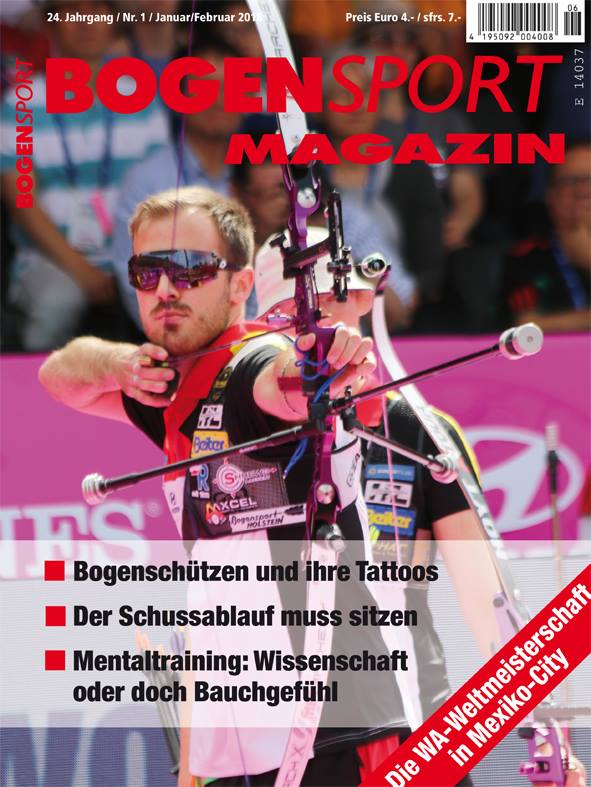 Bogensport Magazin - 24. Jahrgang / Nr. 1 / Januar Februar 2018