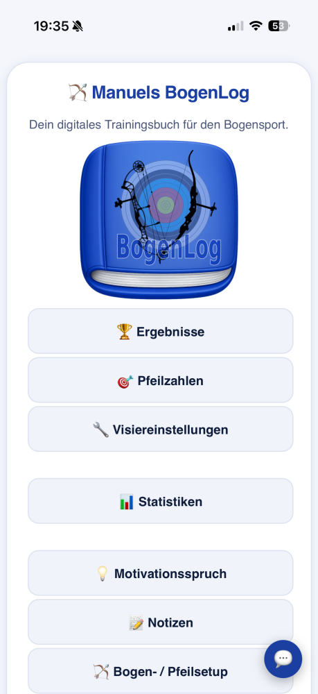 BogenLog – So startest du mit BogenLog